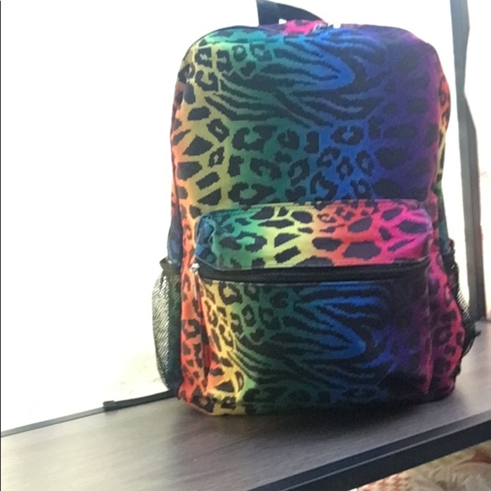 2/$25 Bright Animal Print Lightweight Backpack